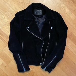 Suede Black Jacket